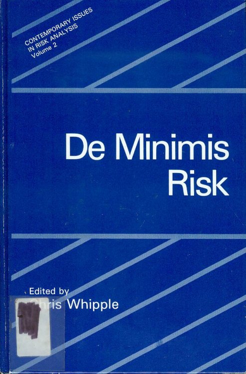 De Minimis Risk