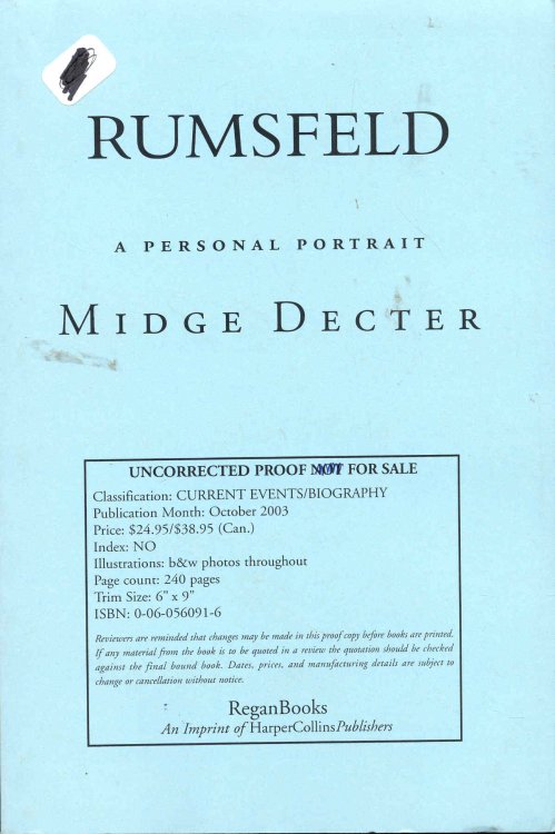 Rumsfeld: A Personal Portrait