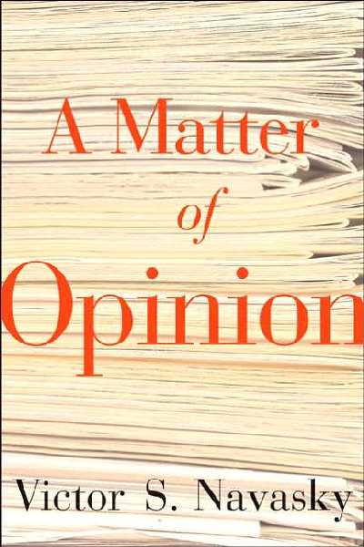 A Matter Of Opinion