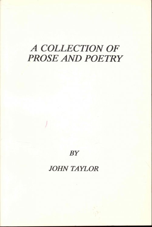 A Collection of Prose and Poetry