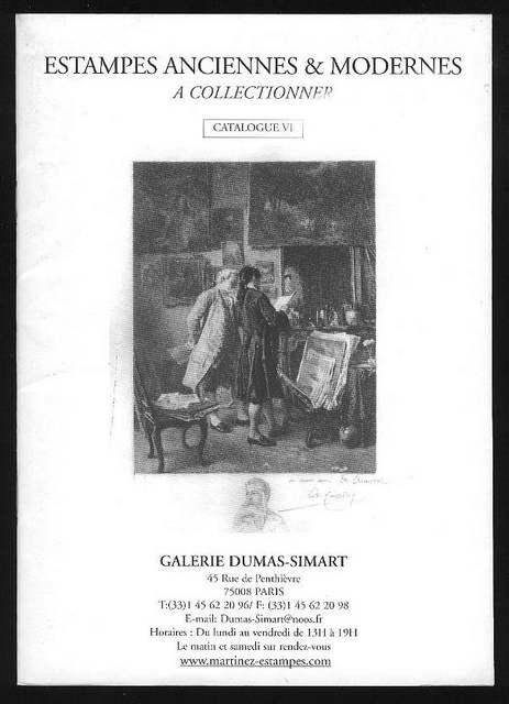 Estampes Anciennes & Modernes: A Collectionner (Catalogue VI)
