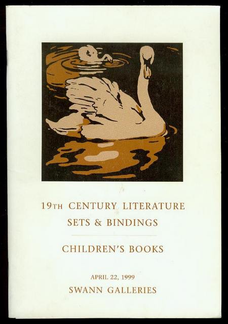 19th Century Literature Sets & Bindings; Children's Books (Public Auction Sale 1824, Thursday, April 22, 1999)