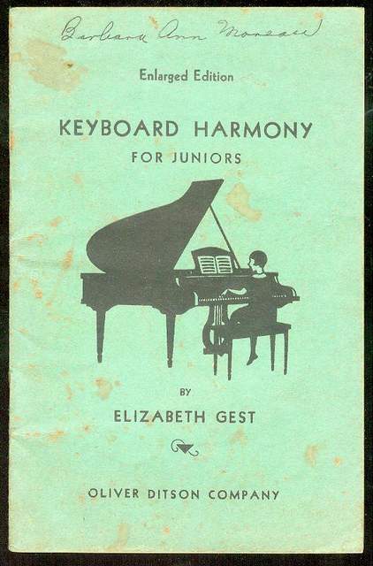 Keyboard Harmony for Juniors