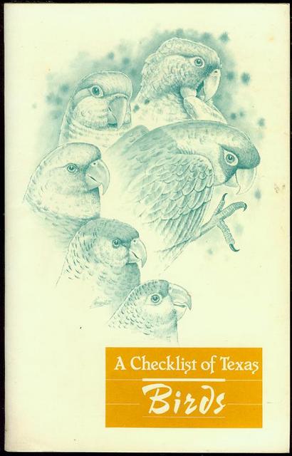 A Checklist of Texas Birds