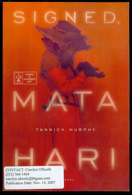 Signed, Mata Hari