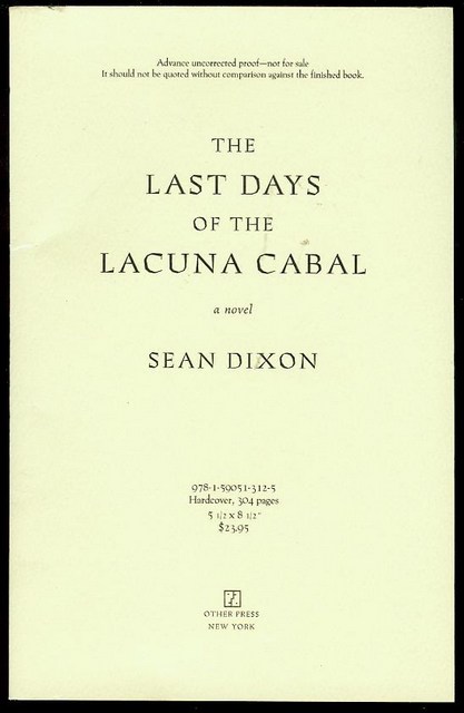 The Last Days of the Lacuna Cabal