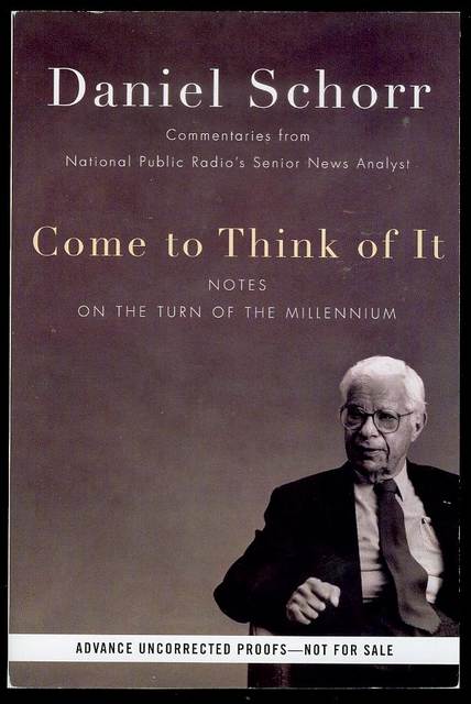 Come to Think of It: Notes on the Turn of the Millennium