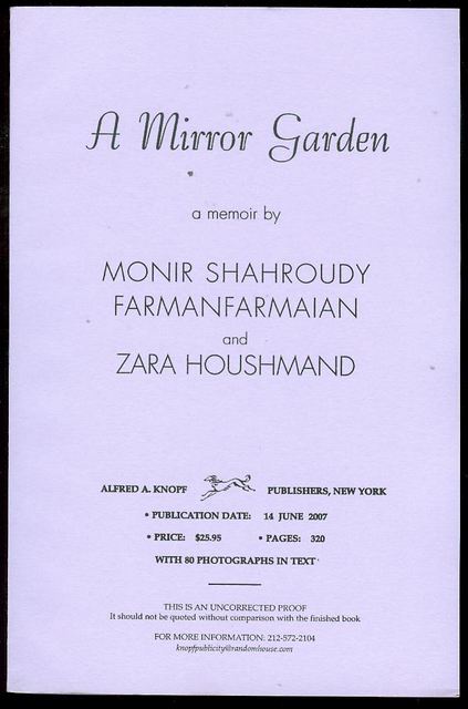A Mirror Garden: A Memoir