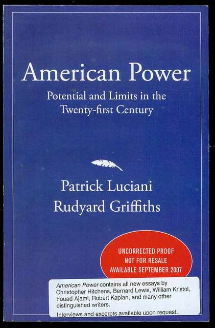 American Power: Potential and Limits in the 21st Century