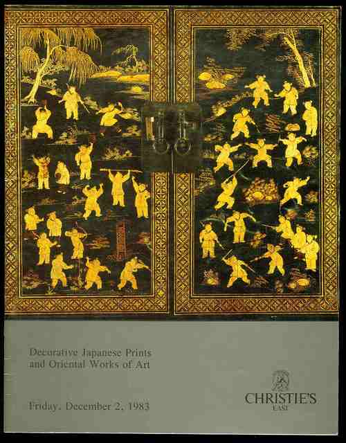 Decorative Japanese Prints and Oriental Works of Art (December 2, 1983)