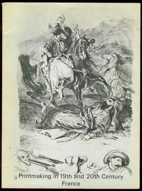 Printmaking in 19th and 20th Century France (10th to 30th May 1978)