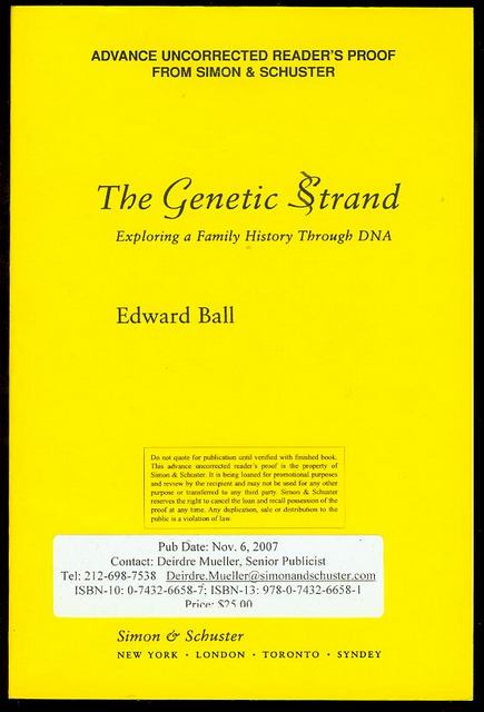 Image for The Genetic Strand: Exploring a Family History Through DNA The Genetic Strand: Exploring a Family History Through DNA