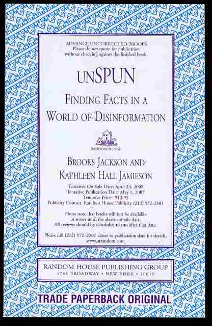 unSpun: Finding Facts in a World of Disinformation