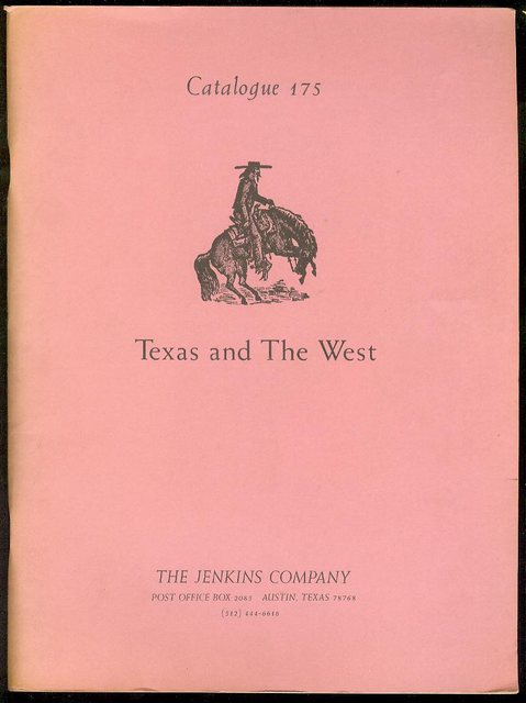 Texas and The West (Catalogue 175)
