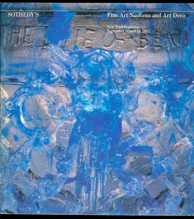 Fine Art Nouveau and Art Deco (November 12 and 13, 1982)