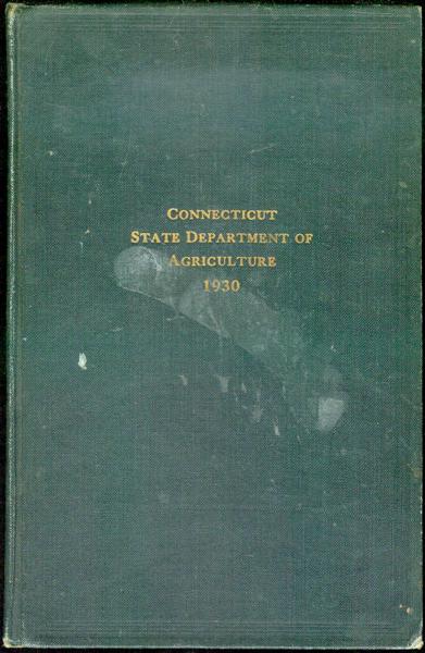 Fifth Annual Report of the Commisioner of the Connecticut State Department of Agriculture June 30, 1930