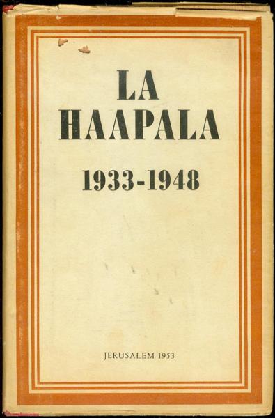 La Haapala, 1933-1948