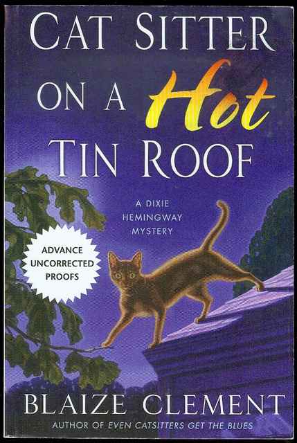 Cat Sitter on a Hot Tin Roof