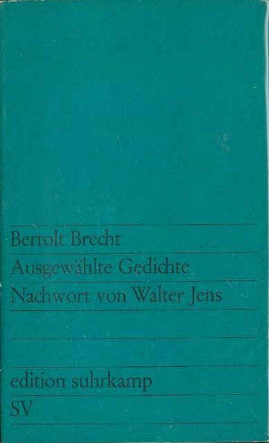Ausgewahlte Gedichte