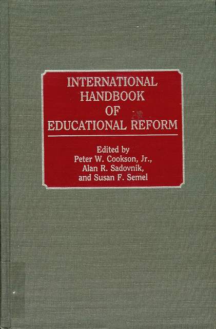 International Handbook of Educational Reform