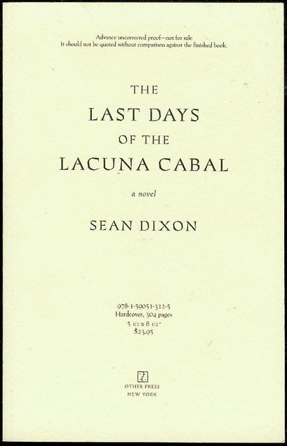 The Last Days of the Lacuna Cabal