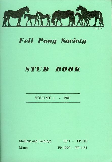 Stud Book (Volume 1 - 1981 to Volume 12 - 1992)