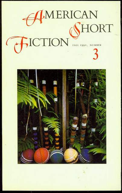 American Short Fiction (Vol. 1, No. 3, Fall 1991)