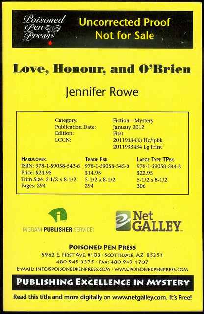 Love, Honour, and O'Brien