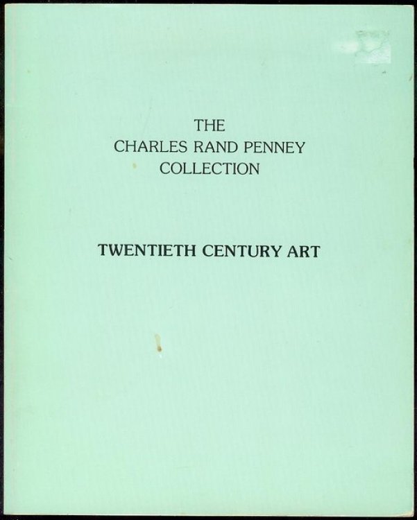 The Charles Rand Penney Collection: Twentieth Century Art (November 12, 1983 - January 8, 1984)