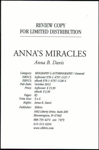 Anna's Miracles