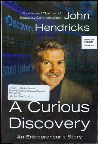 A Curious Discovery: An Entrepreneur's Story