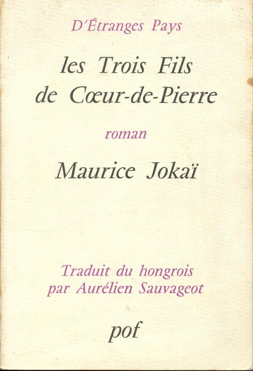Les trois fils de Coeur-de-Pierre