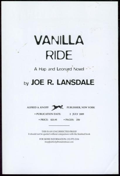 Vanilla Ride