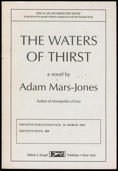 The Waters of Thirst