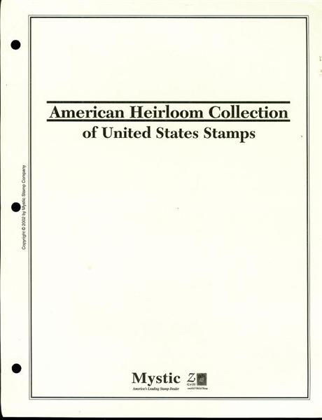 American Heirloom Collection of United States Stamps