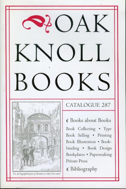 Oak Knoll Books (Catalogue 287)