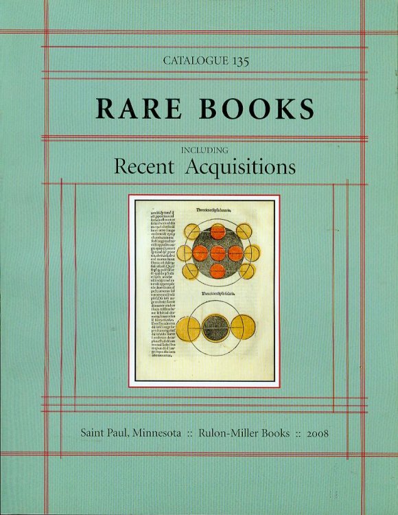 Rare Books (Catalogue 135)