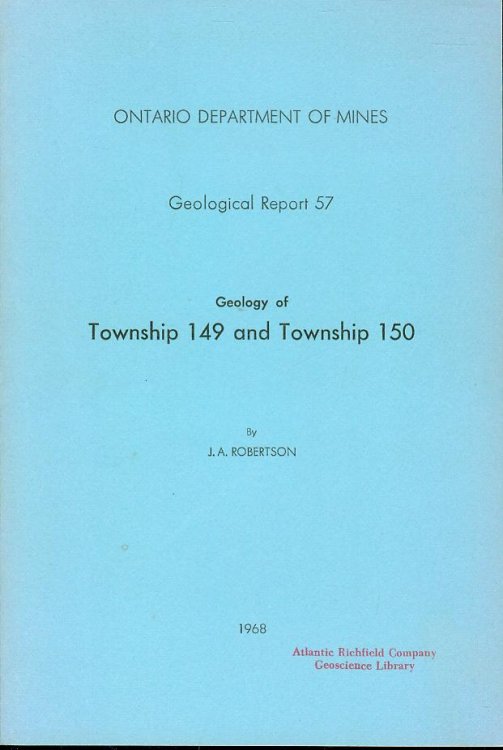 Geology of Township 149 and Township 150 (Geological Report 57)