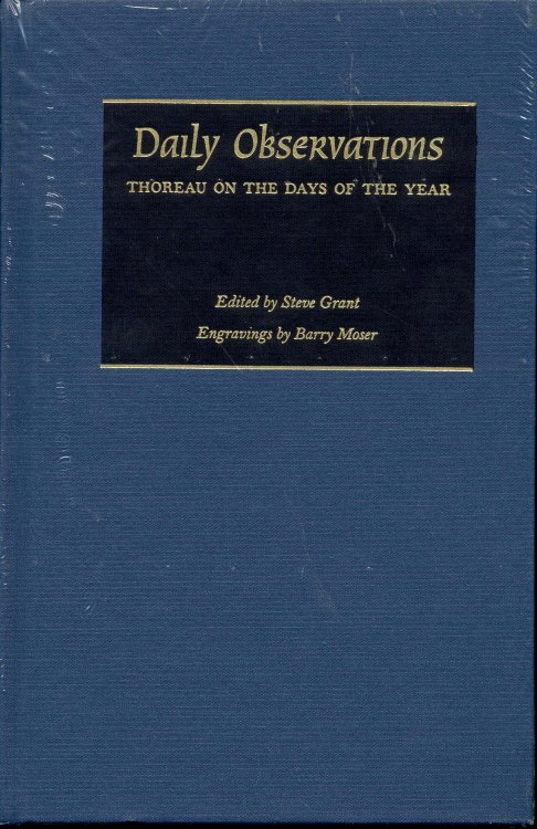 Daily Observations: Thoreau on the Days of the Year