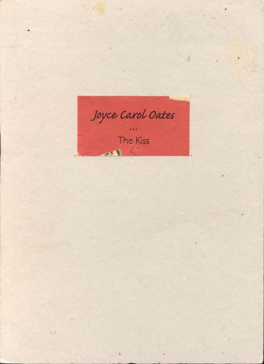 The Kiss (Prologue to Gemini: the Collected Works of Marilyn Monroe)