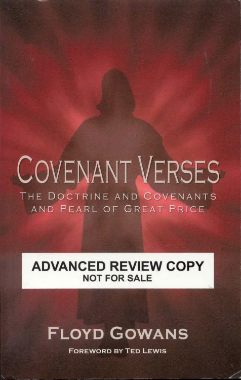 Covenant Verses: The Doctrine and Covenants and Pearl of Great Price