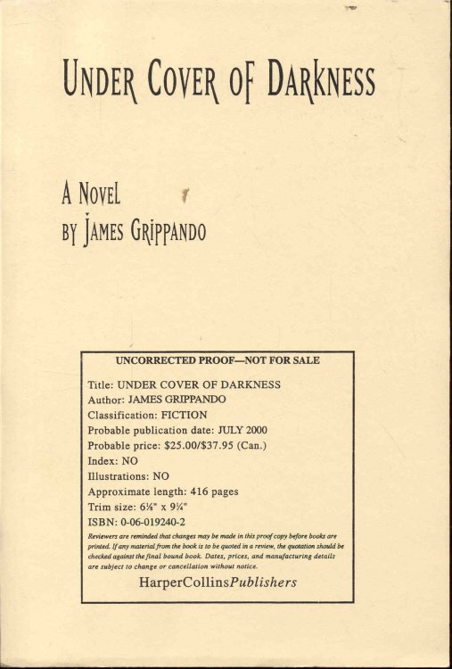 Under Cover of Darkness