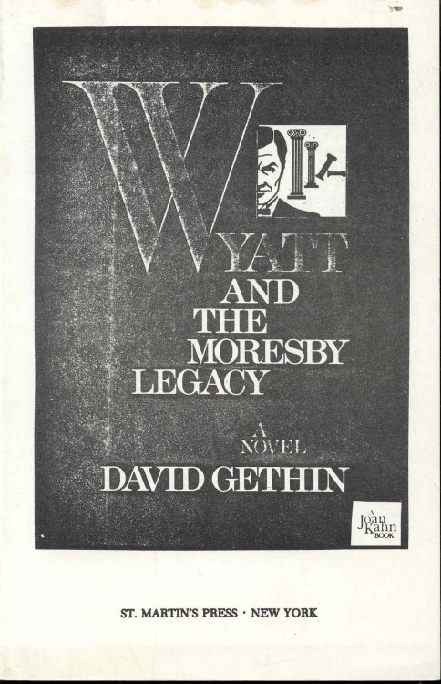 Wyatt and the Moresby Legacy