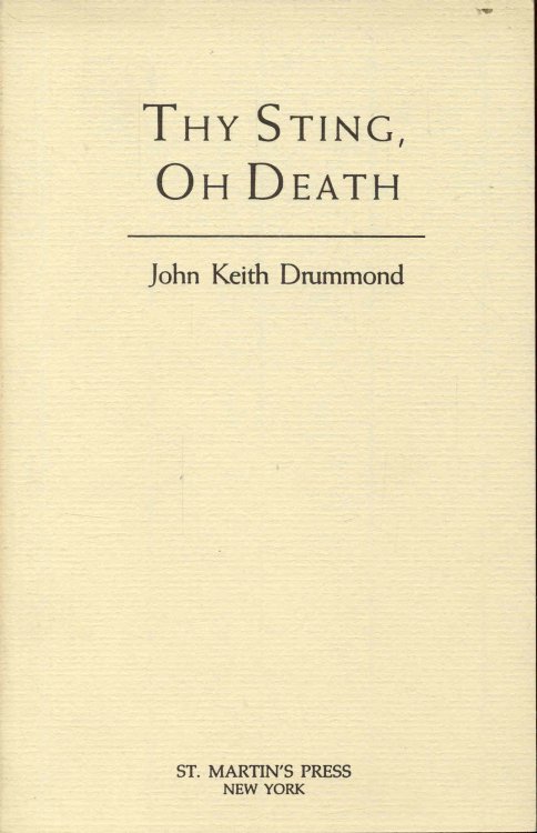 Thy Sting, Oh Death