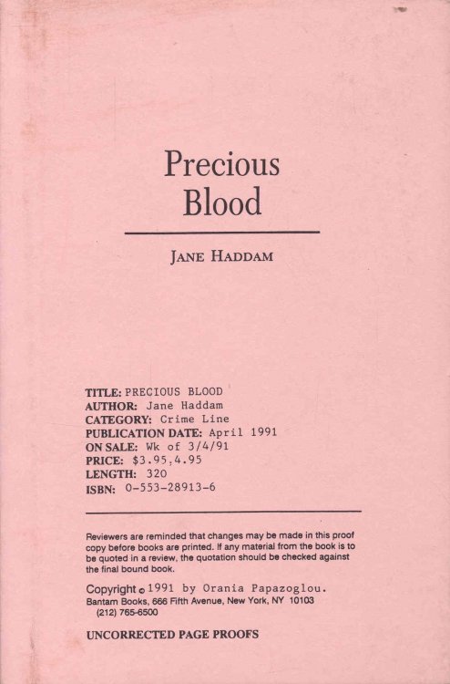 Precious Blood
