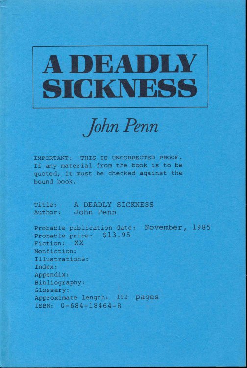 A Deadly Sickness