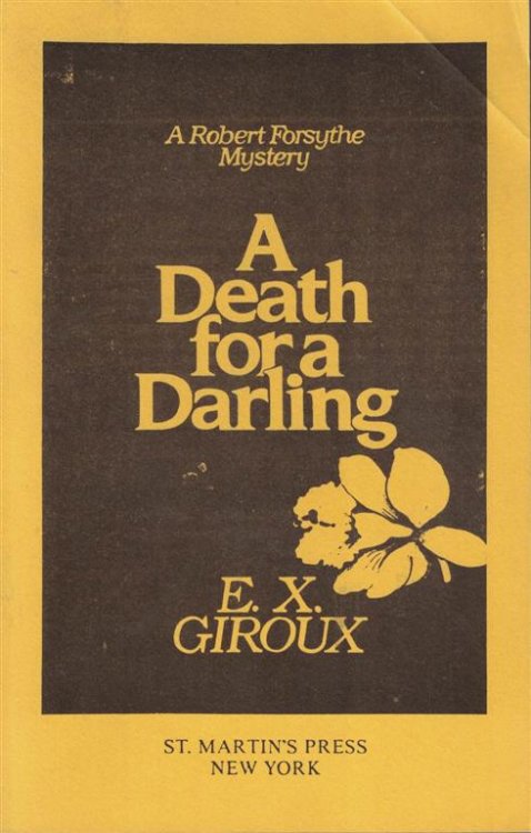 A Death for a Darling