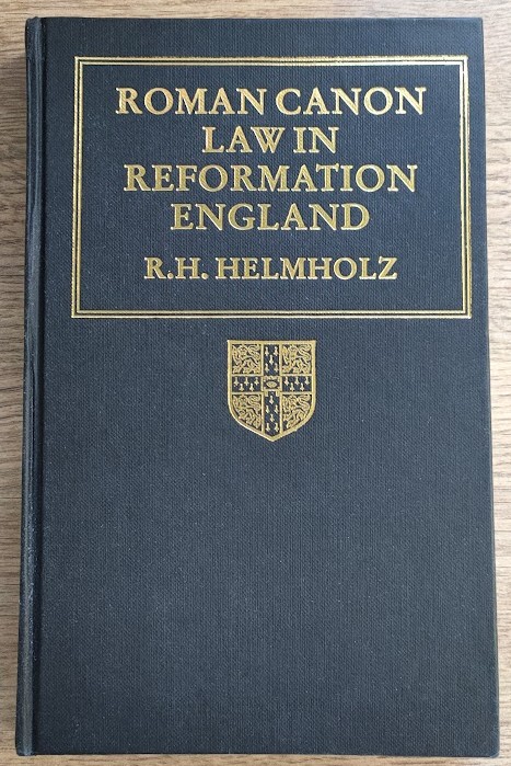 Roman Canon Law in Reformation England