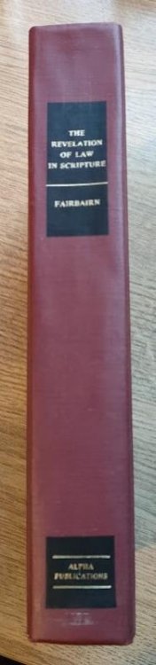 The Revelation of Law in Scripture