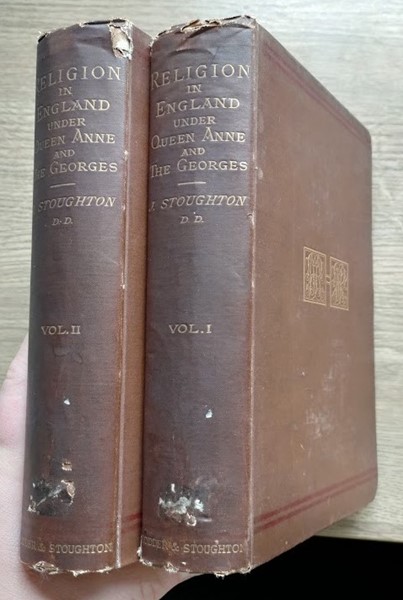 Religion in England under Queen Anne and the Georges: 1702-1800 (set of 2 volumes)